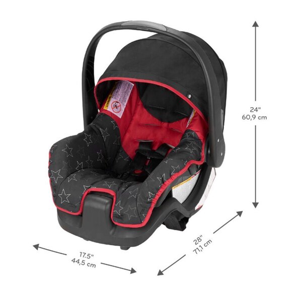 Evenflo Nurture Infant Car Seat with Base for 5-22 lbs New - Picture 3 of 9